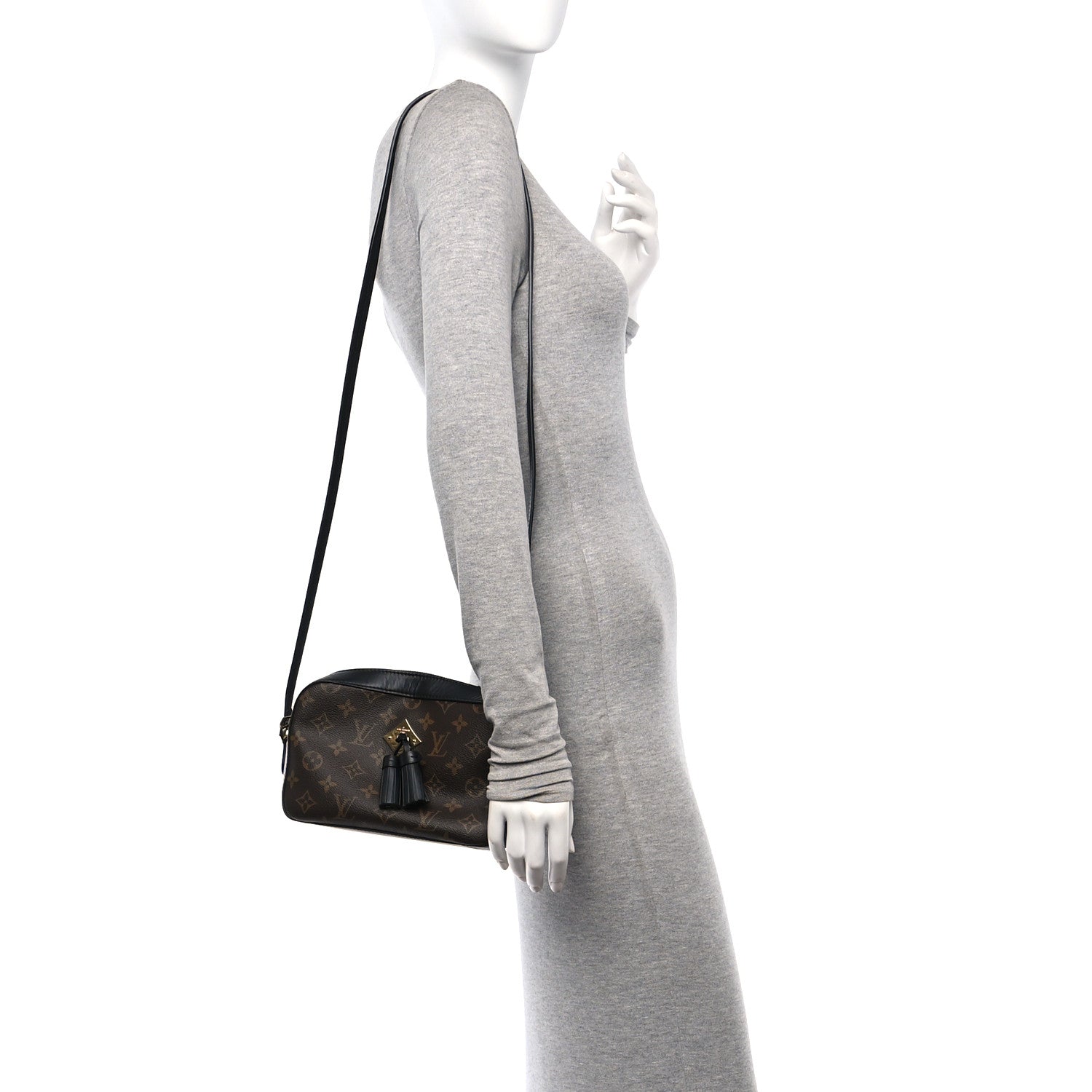 Louis Vuitton Monogram Saintonge Black 2 of 12