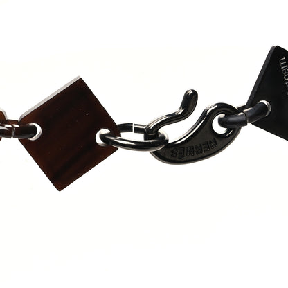 Hermes Buffalo Horn Lacquer Deva Necklace 4 of 6