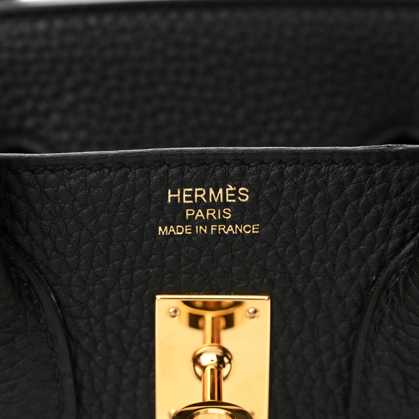 Togo Birkin 25 Black