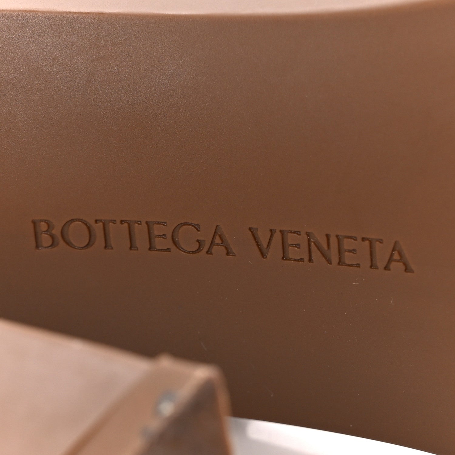 Bottega Veneta Rubber Jimbo Slingback Sandals 35 Brown 6 of 8