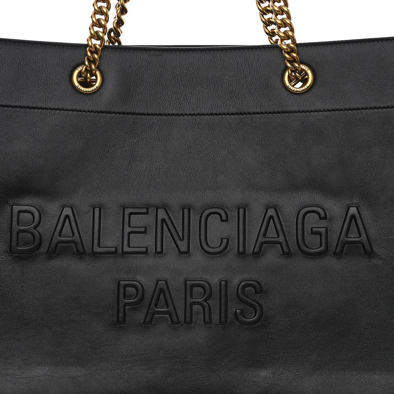 Balenciaga Soft Smooth Calfskin Large Duty Free Tote Black 7 of 10