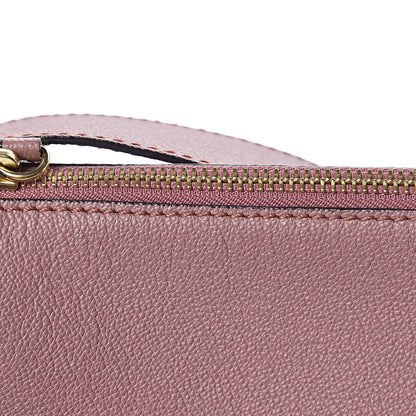 Burberry Soft Grain Calfskin Small Helmsley Crossbody Mauve Pink 17 of 18