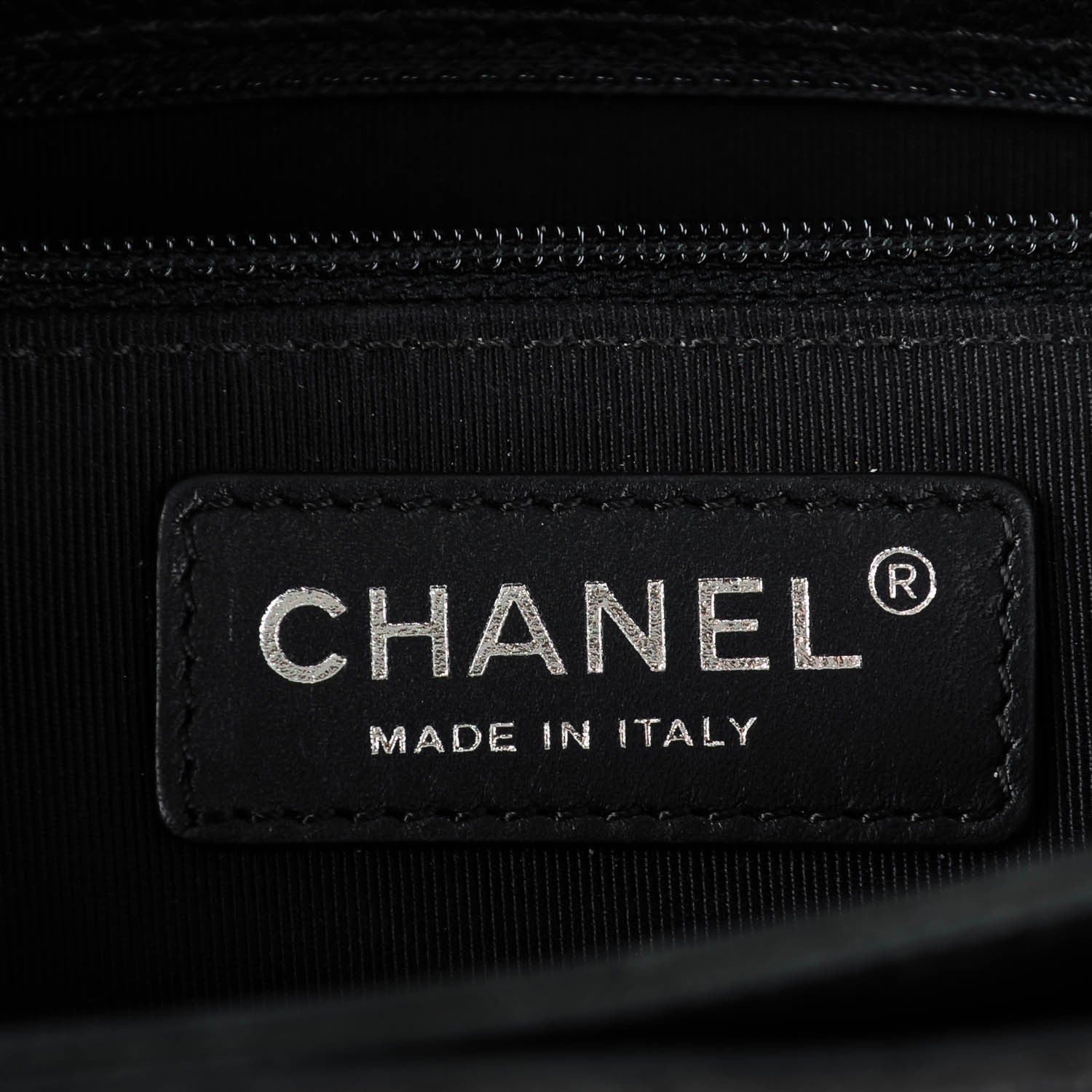 Chanel Caviar Quilted Medium Rock In Rome Single Flap Black 7 of 8