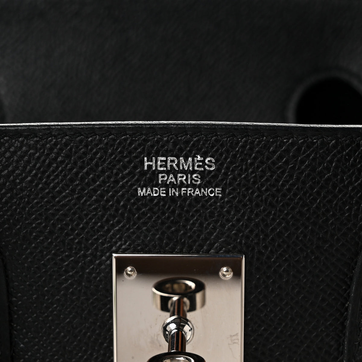 Epsom Birkin 30 Black