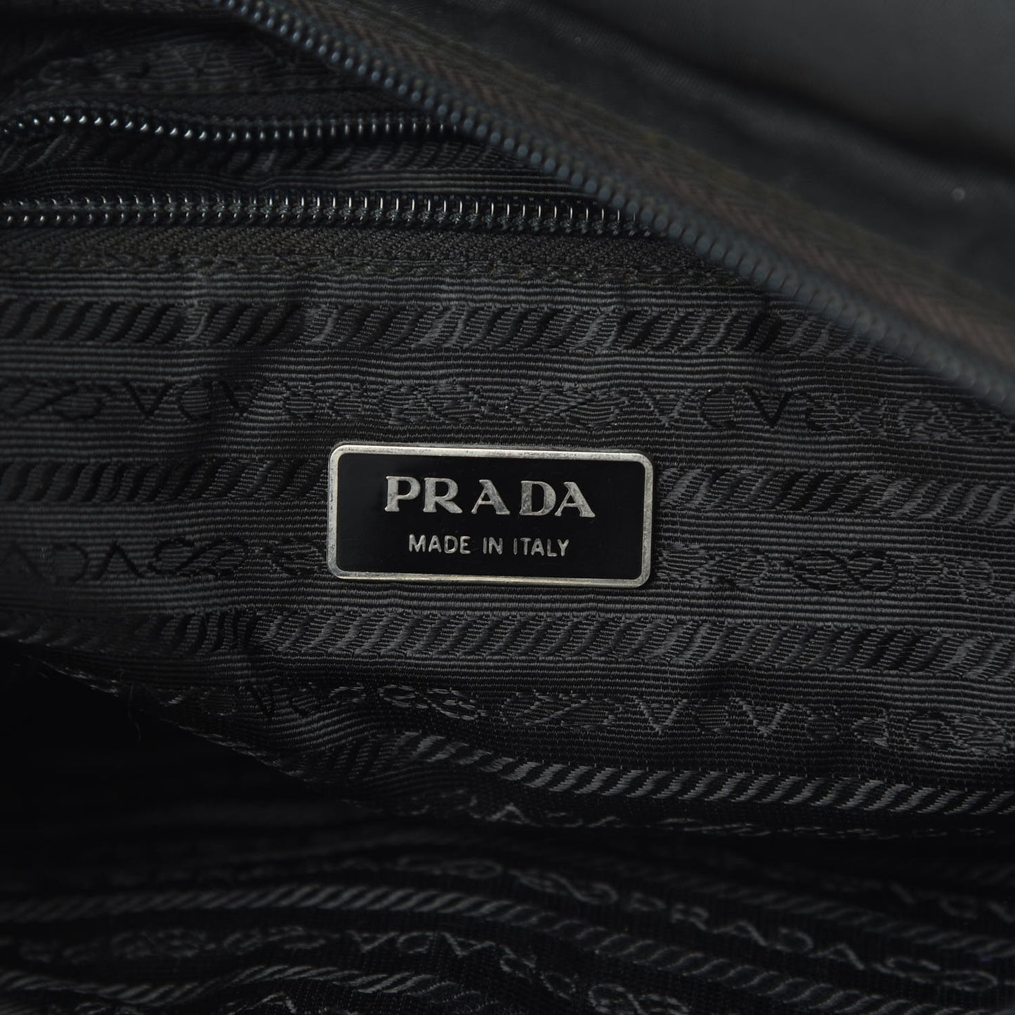 Nylon Vela Sport Messenger Bag Black