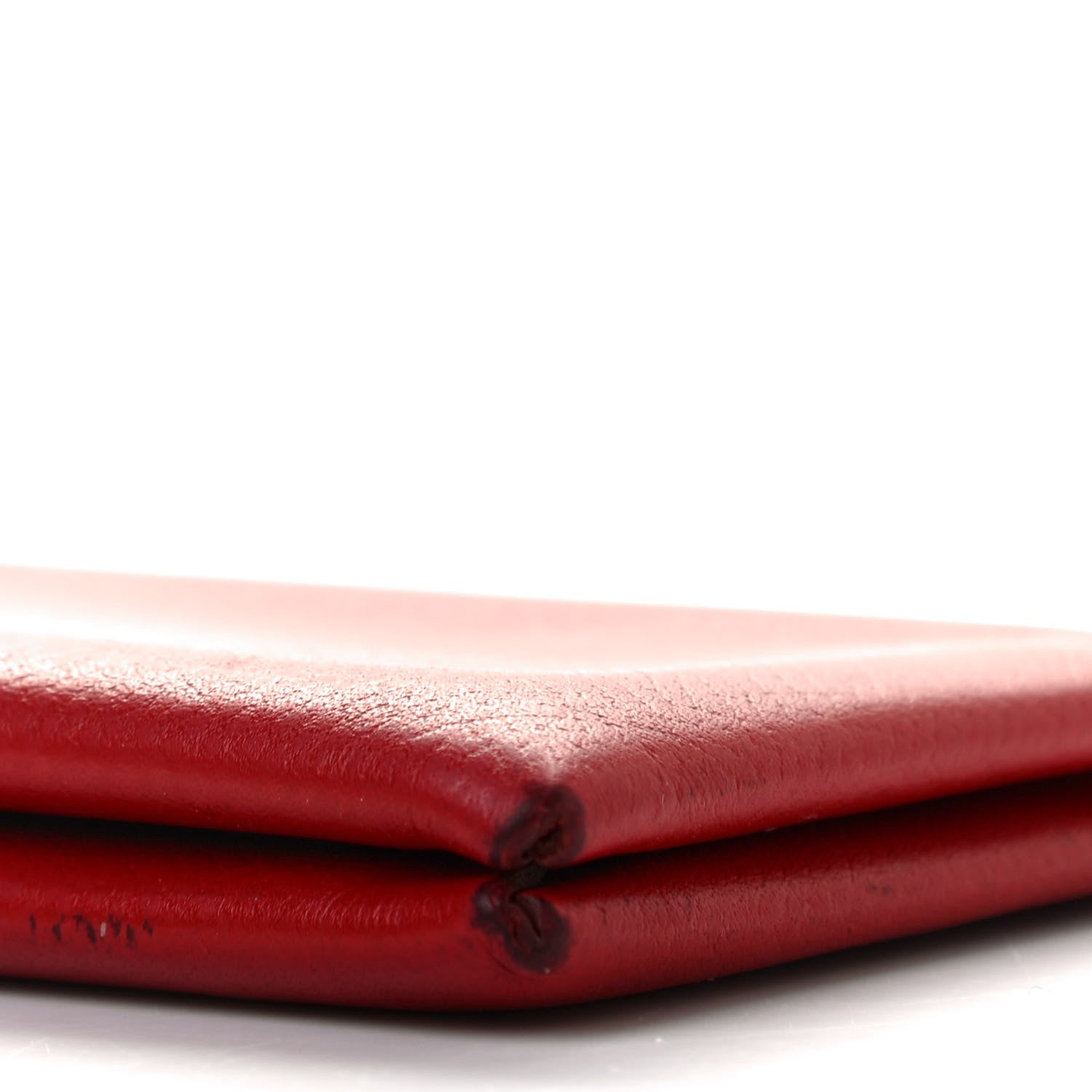 Hermes Epsom Calvi Card Case Rouge Garance 8 of 13