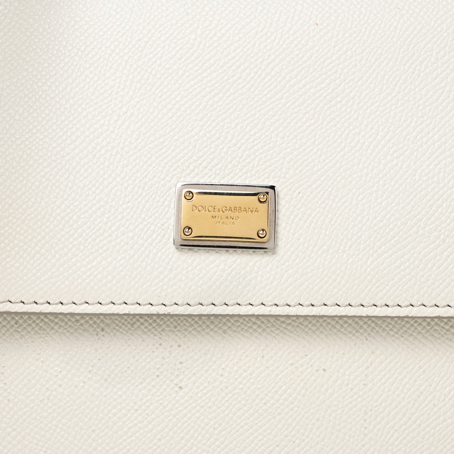 Dauphine Medium Miss Sicily Satchel White