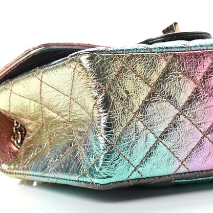 Chanel Metallic Goatskin Quilted Mini 2.55 Reissue Flap Multicolor 8 of 9