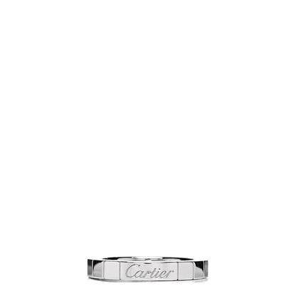 Cartier 18K White Gold Lanieres Ring 47 4 3 of 4