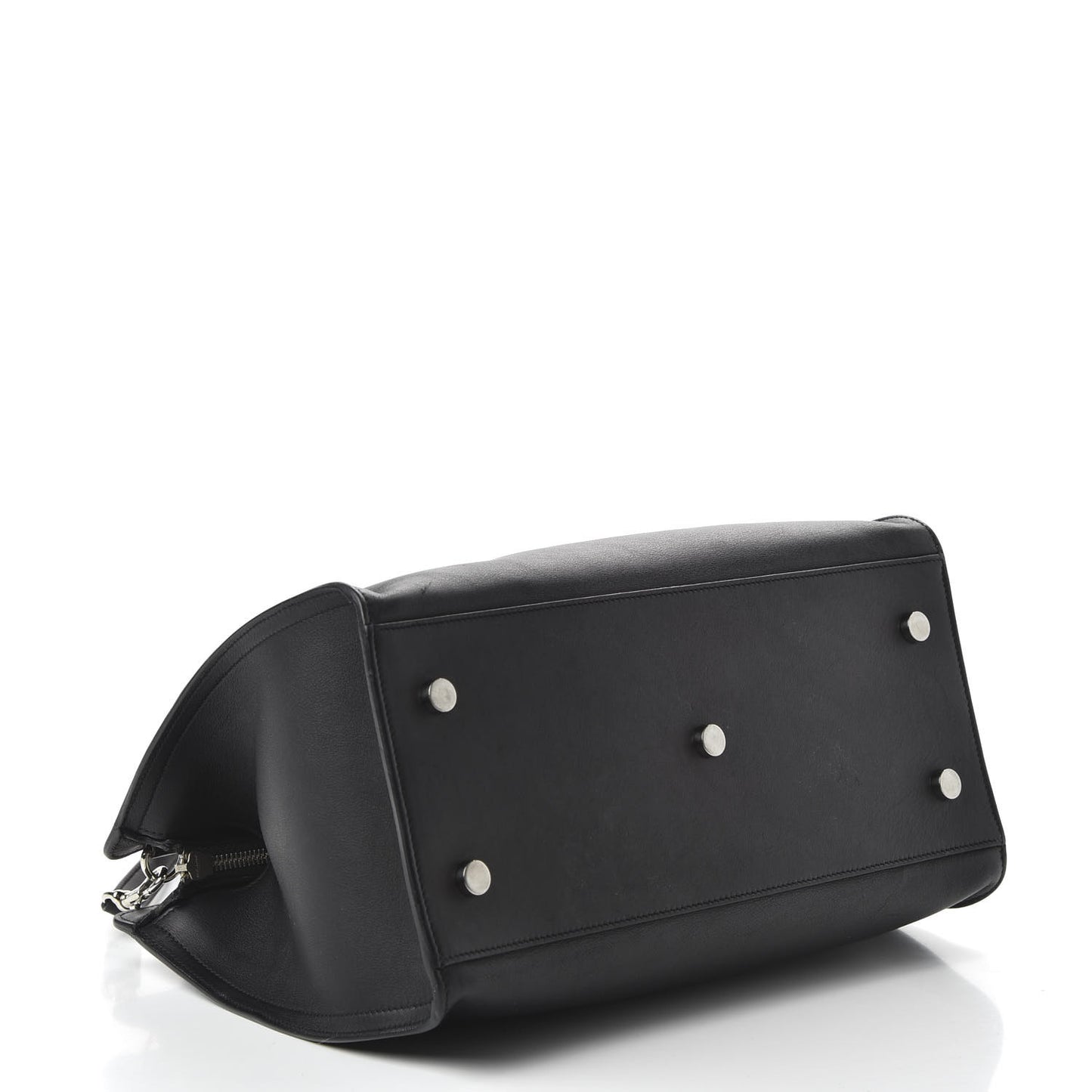 Smooth Calfskin Small Monogram Cabas Black