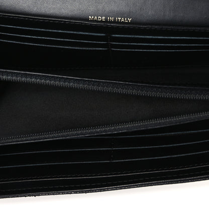 Chanel Caviar Timeless CC Large Gusset Flap Wallet Black 5 of 9