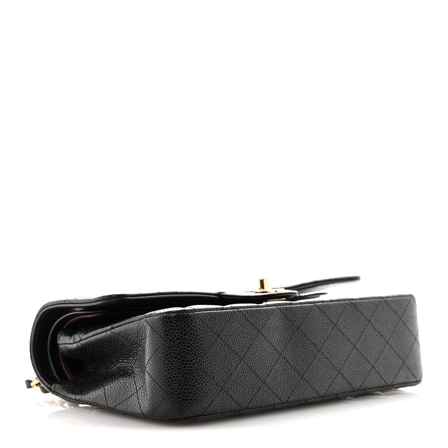 Chanel Caviar Quilted Medium Double Flap Black 4 of 11