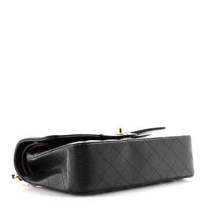 Chanel Caviar Quilted Medium Double Flap Black 4 of 11