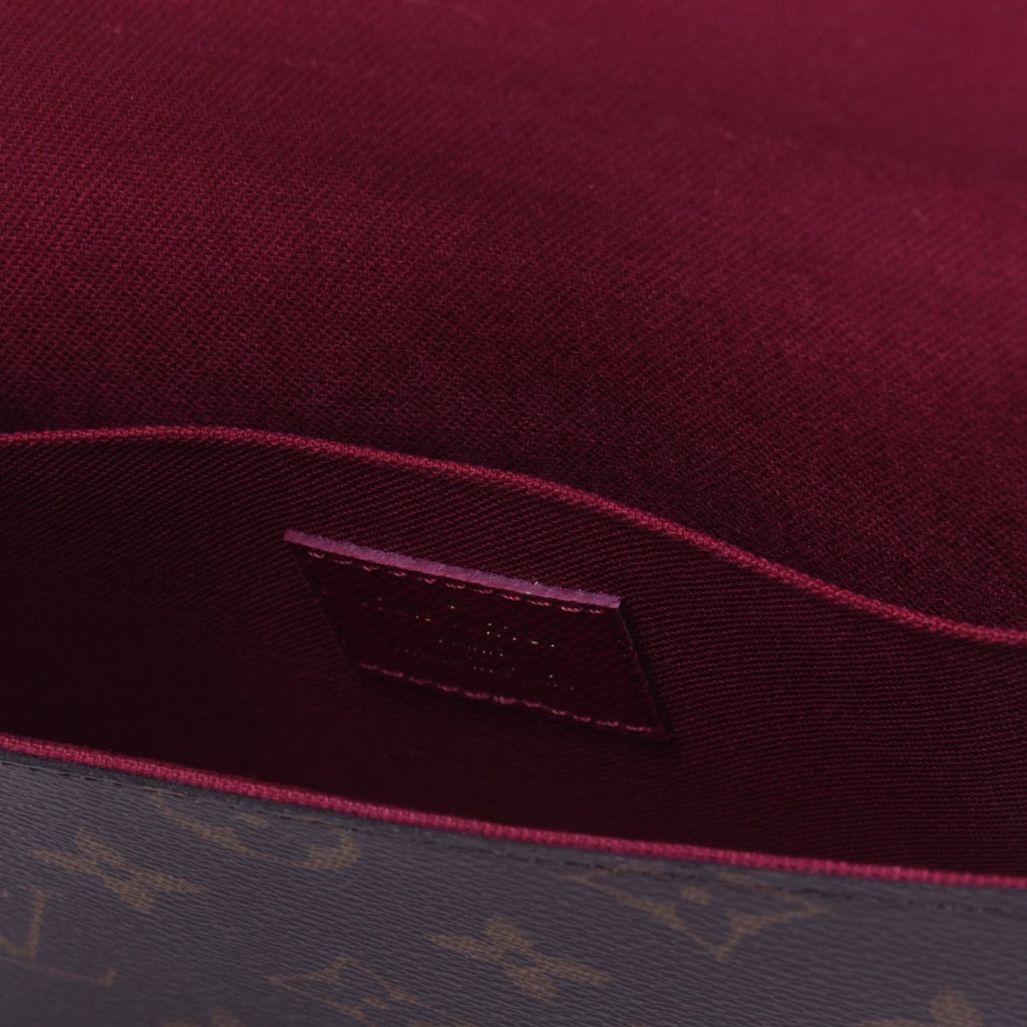 Monogram Pochette Felicie Chain Wallet Fuchsia