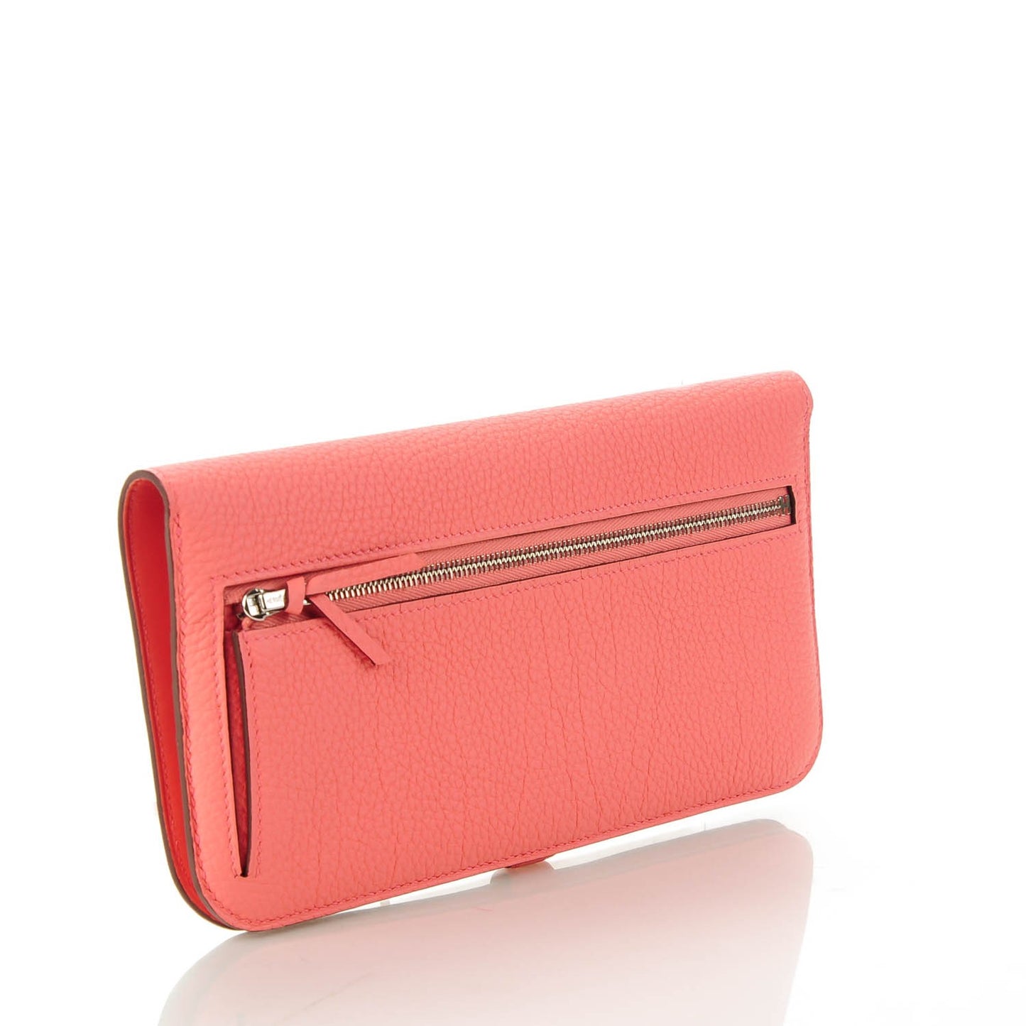 Togo Dogon Recto Verso Wallet Rose Candy