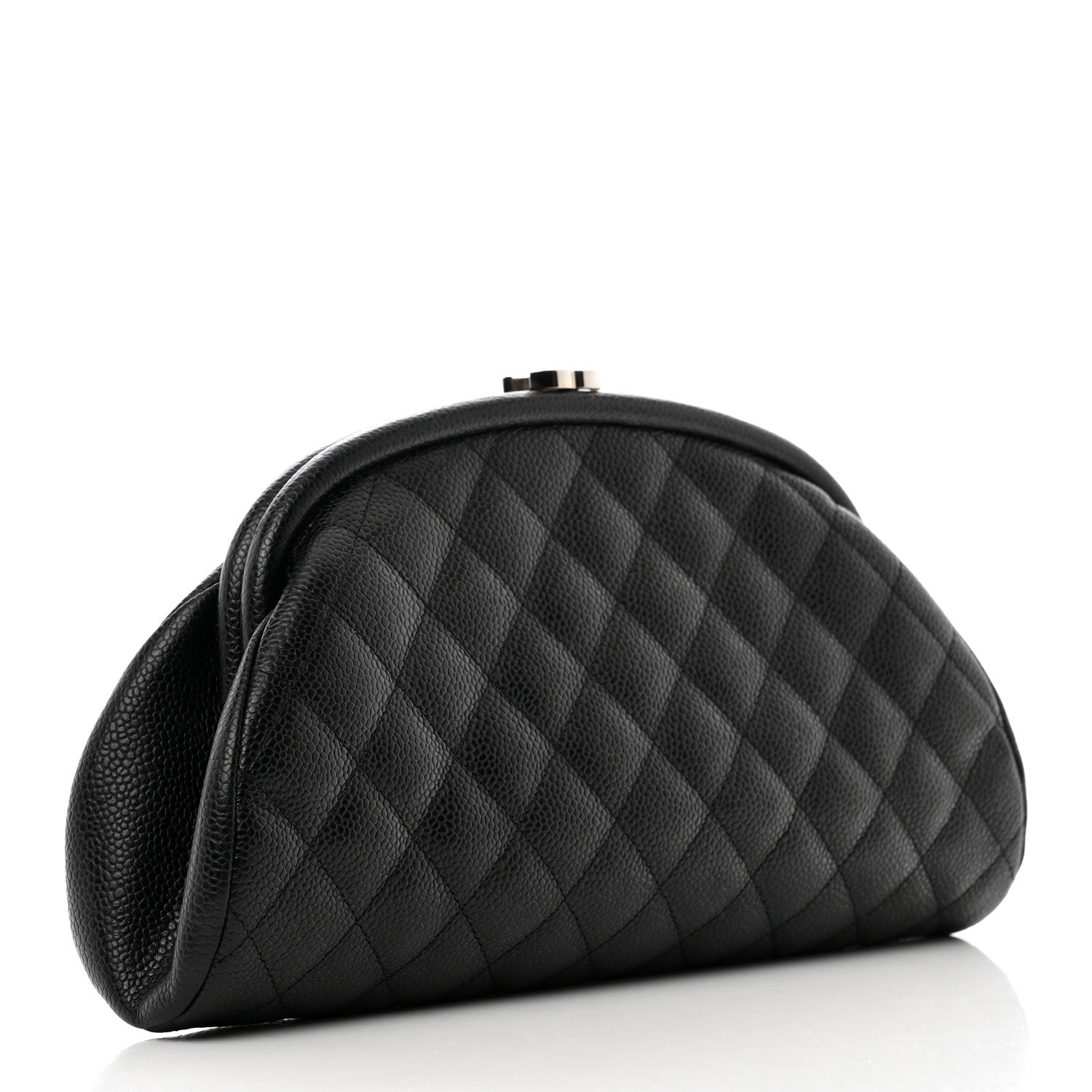 Chanel Caviar Quilted Timeless Clutch Black 3 of 7