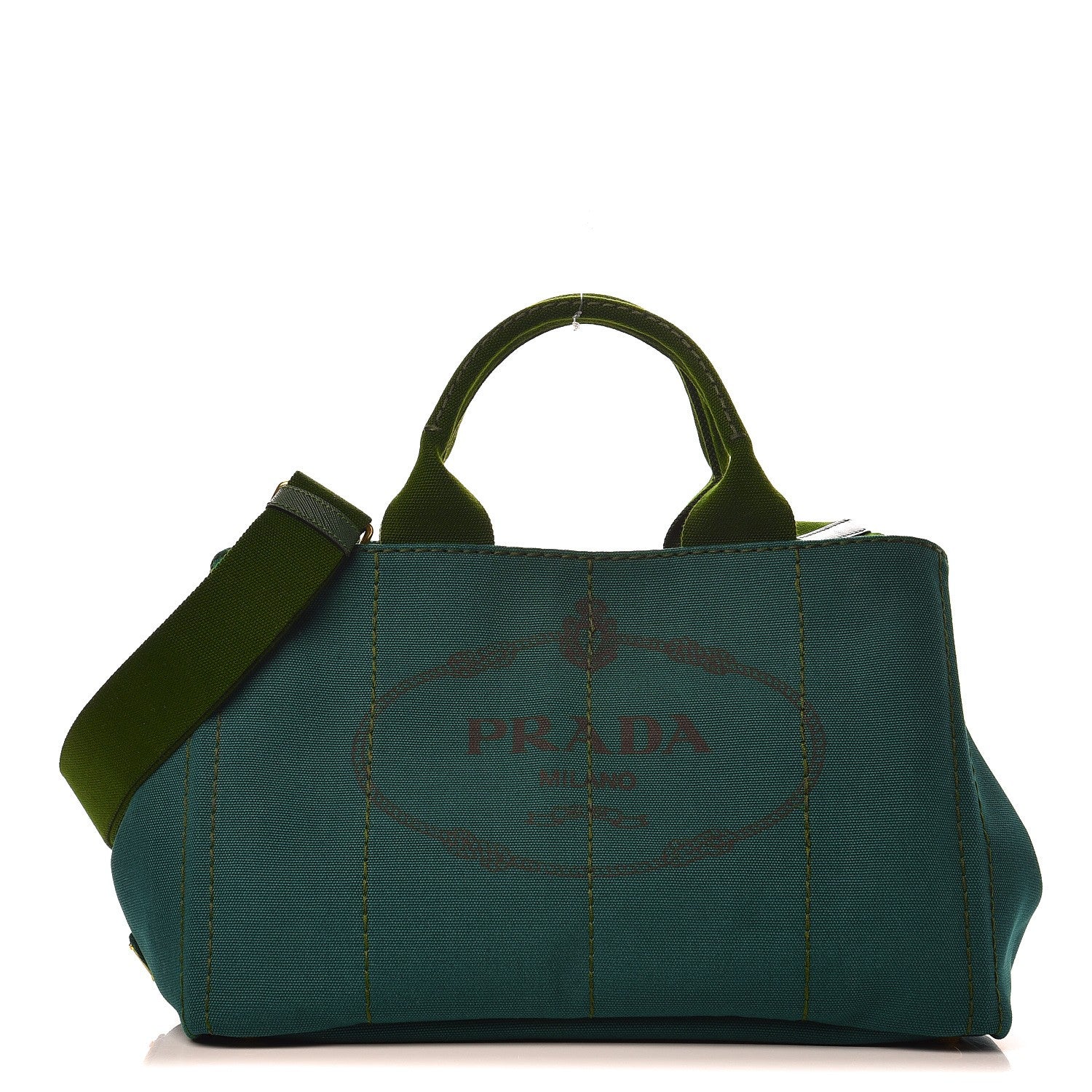 Prada Canapa Logo Tote Oleandro 1 of 9