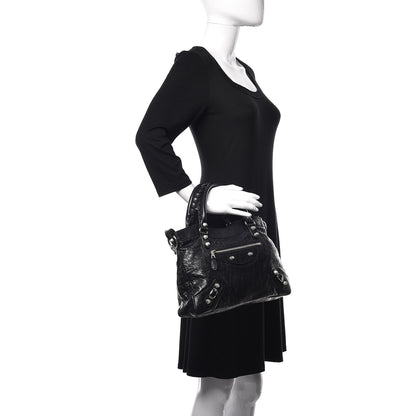 Balenciaga Agneau Giant 12 Silver Hardware Town Black 2 of 9