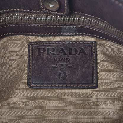 Prada Jacquard Logo Tote Corda Moro 7 of 20