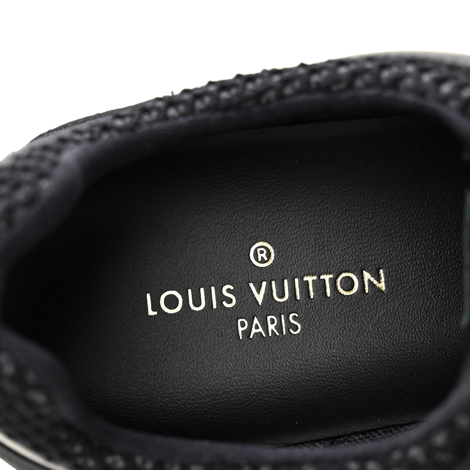 Louis Vuitton Technical Nylon Monogram Rubber Aftergame Sneakers 36 Black 9 of 10