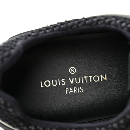 Louis Vuitton Technical Nylon Monogram Rubber Aftergame Sneakers 36 Black 9 of 10
