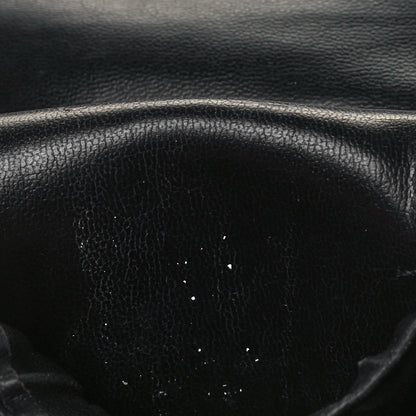 Chanel Calfskin Cosmetic Vanity Bag Black 14 of 19