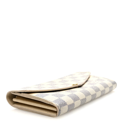 Louis Vuitton Damier Azur Sarah Wallet NM 4 of 8
