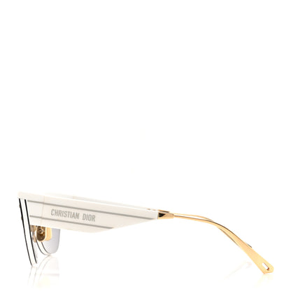 Christian Dior Acetate DiorClub M3U Cat Eye Mask Sunglasses White 3 of 7