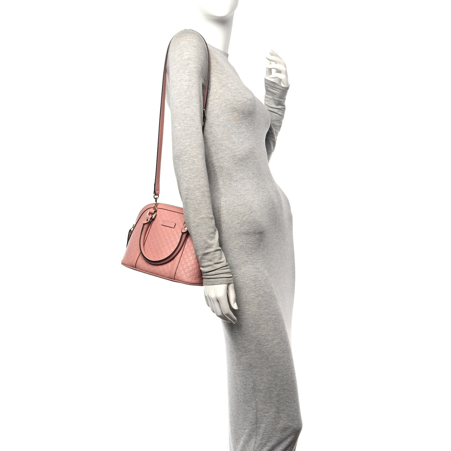 Gucci Microguccissima Mini Dome Bag Soft Pink 2 of 10