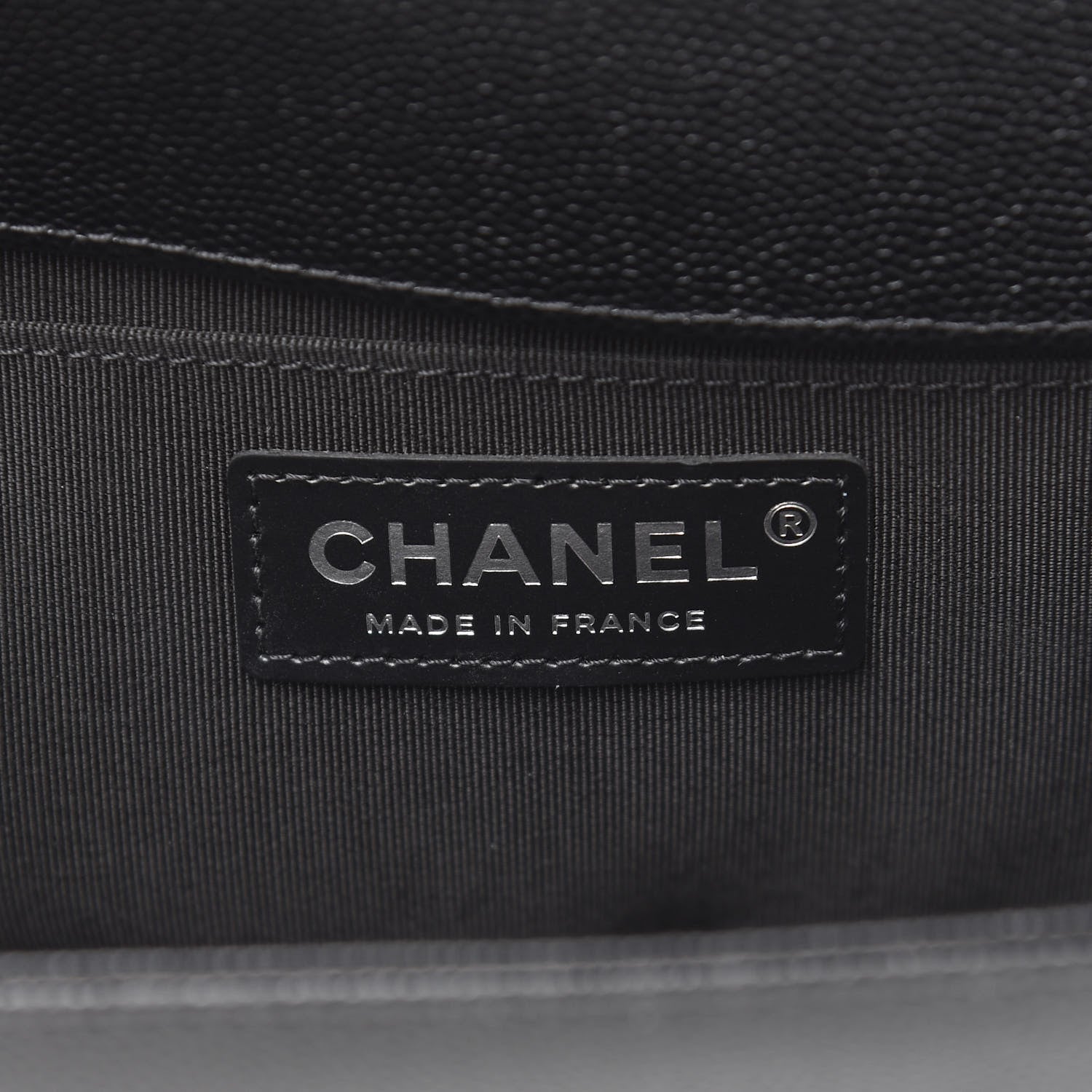 Chanel Caviar Quilted Medium Boy Flap Black 7 of 10