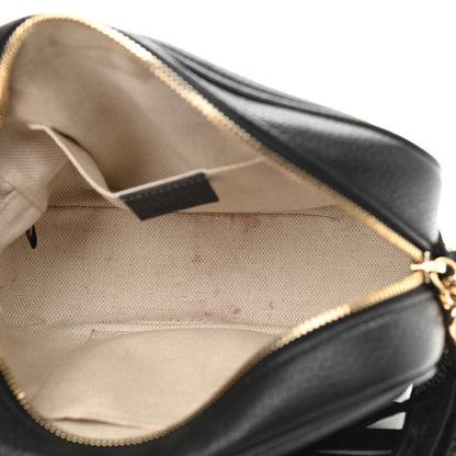 Gucci Pebbled Calfskin Small Soho Disco Bag Black 5 of 14