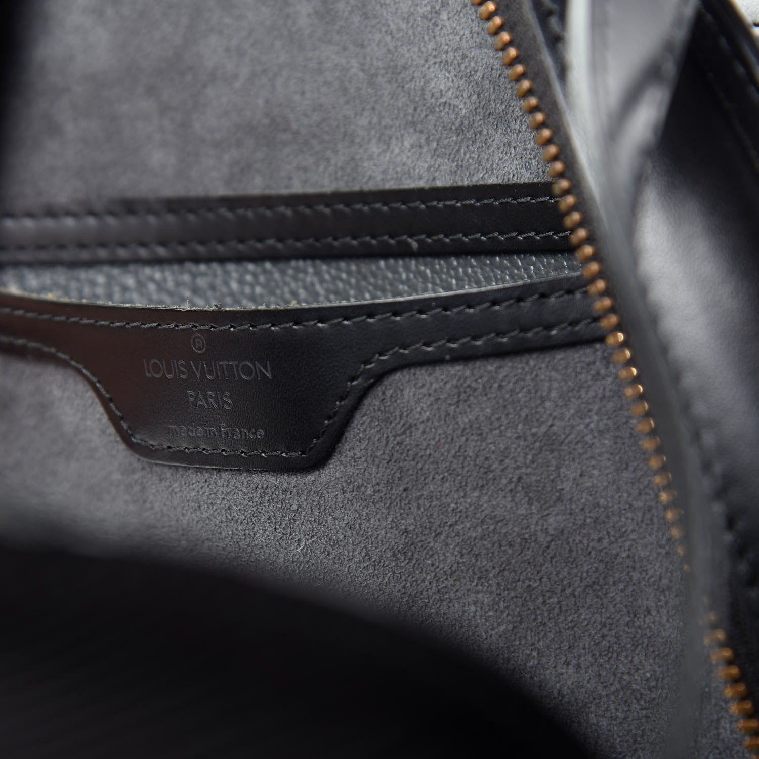 Louis Vuitton Epi Mabillon Backpack Black 5 of 8