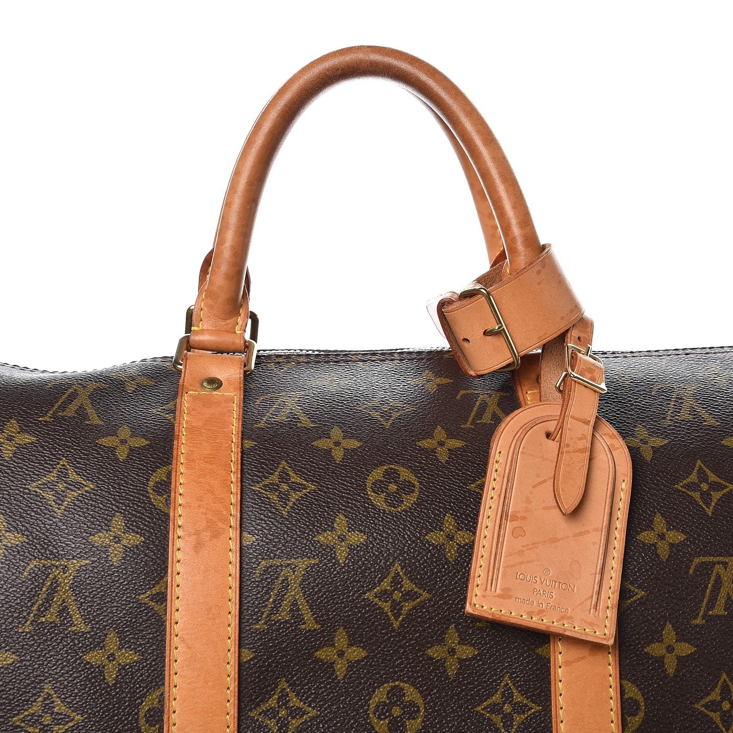 Louis Vuitton Monogram Keepall Bandouliere 50 10 of 15
