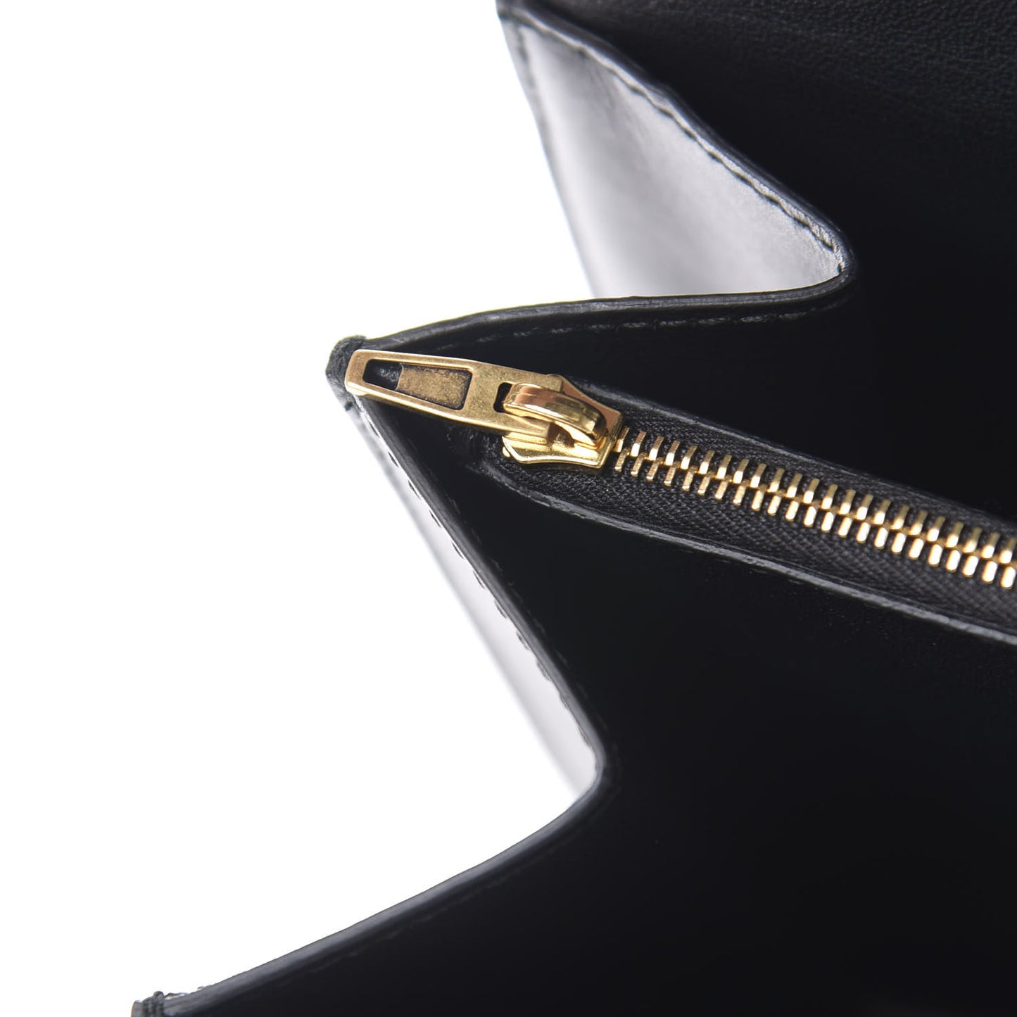 Box Calfskin S Sharp Chain Shoulder Bag Black
