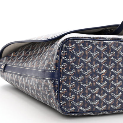 Goyard Goyardine Capetien Messenger Bag Navy 6 of 7