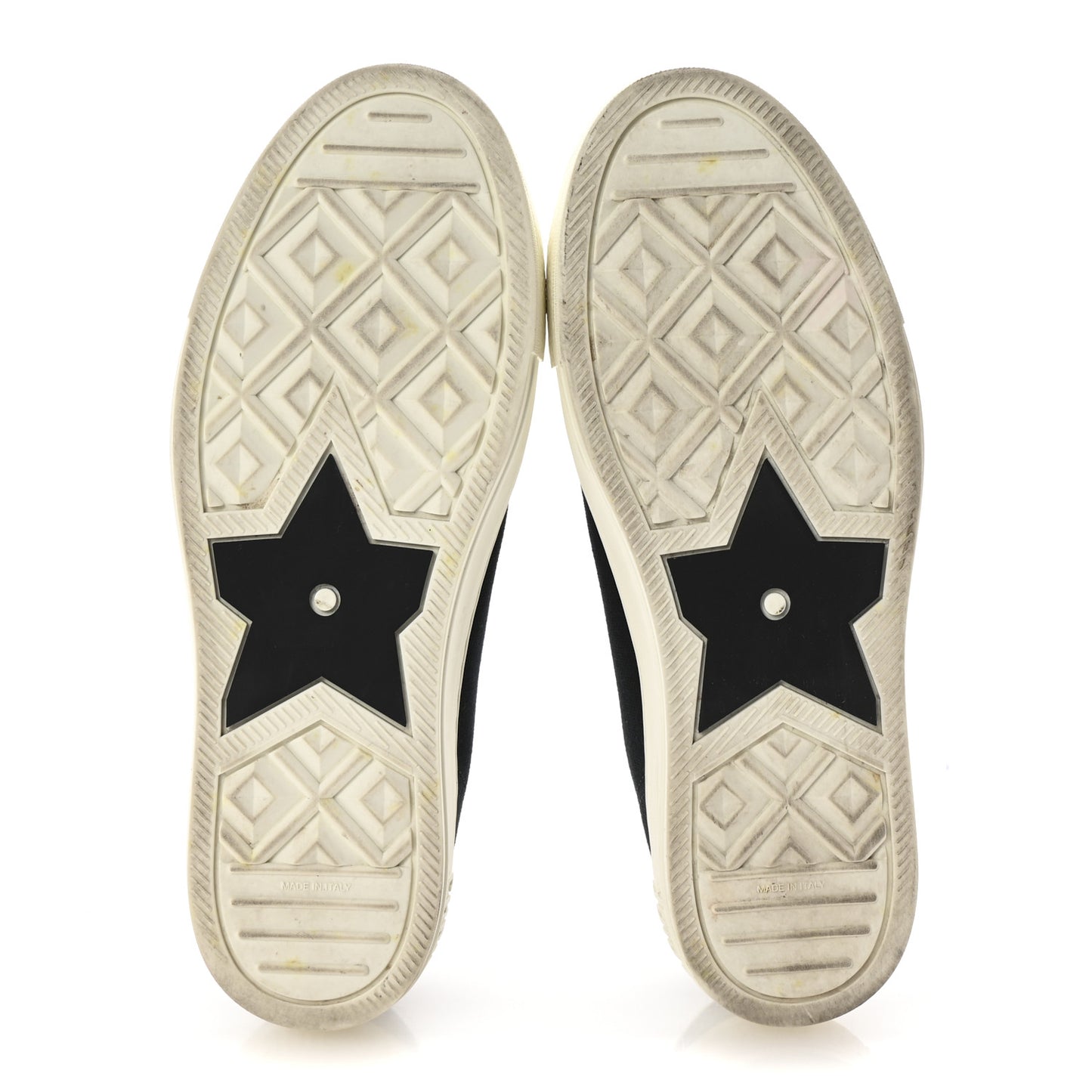 Canvas Walk'N'Dior Low Top Sneakers 40 Black