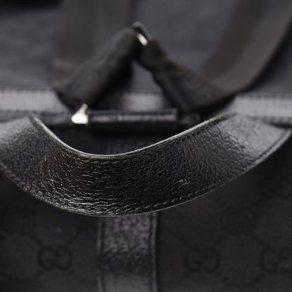Gucci GG Monogram Single Buckle Backpack Black 8 of 18
