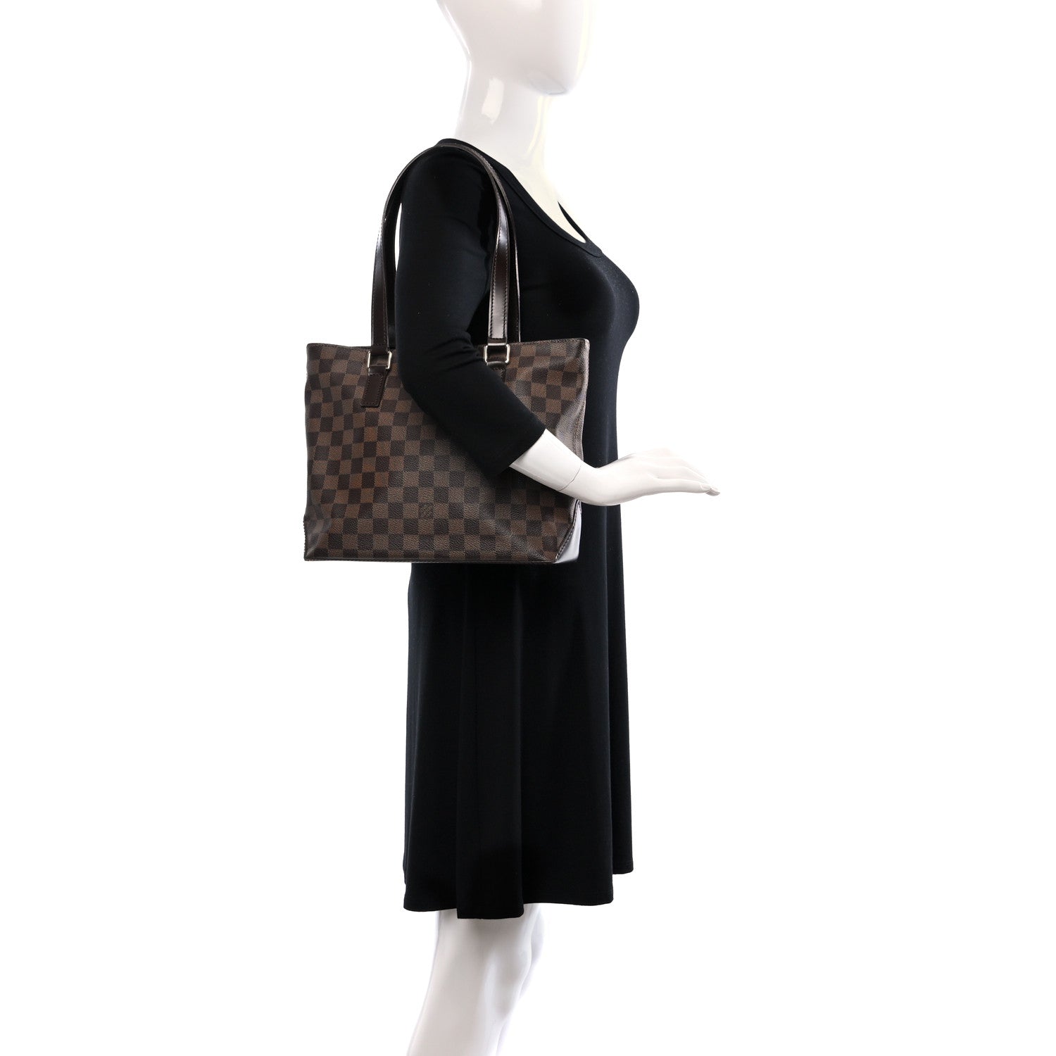 Louis Vuitton Damier Ebene Cabas Piano 3 of 8