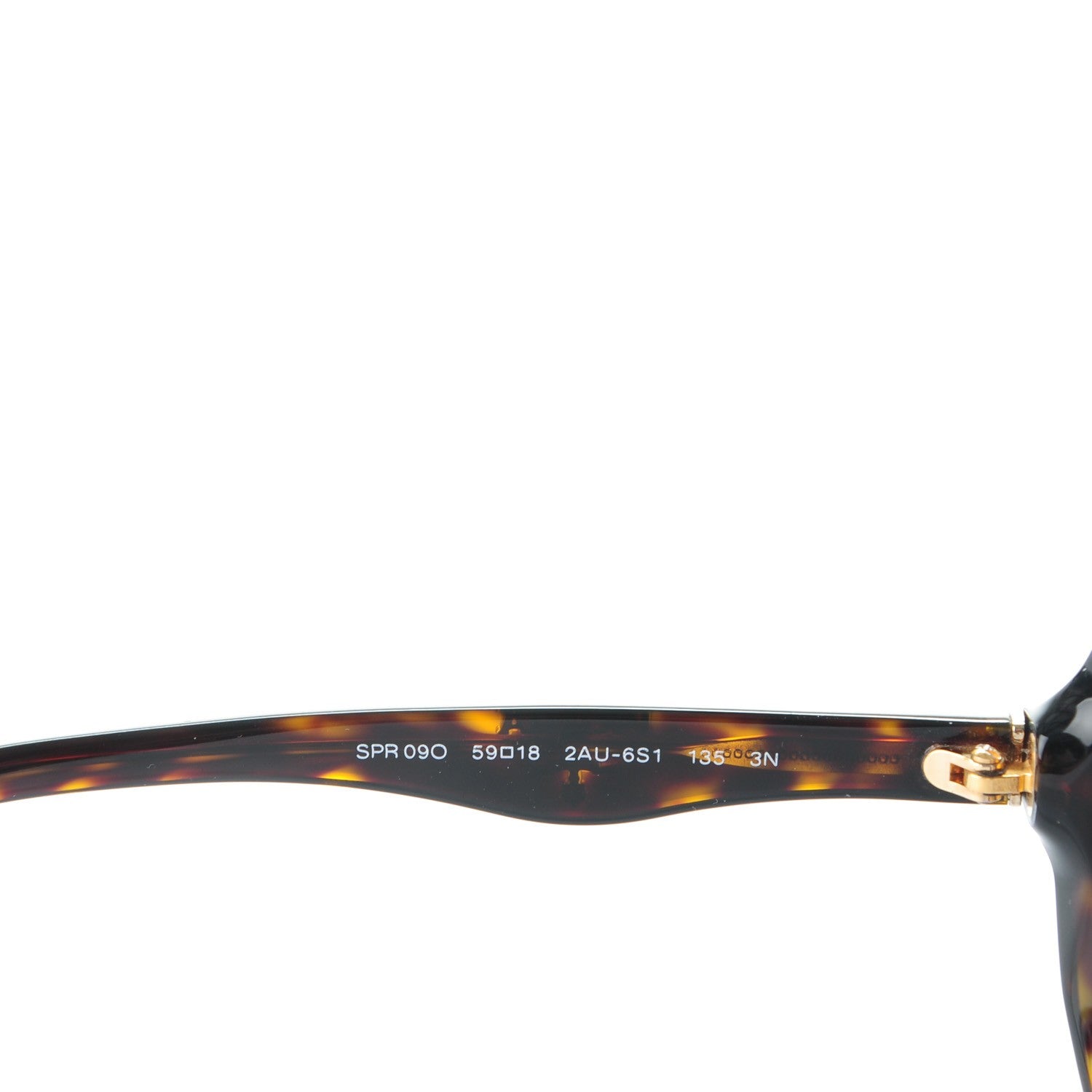 Prada Logo Sunglasses SPR 09O Tortoise 4 of 5