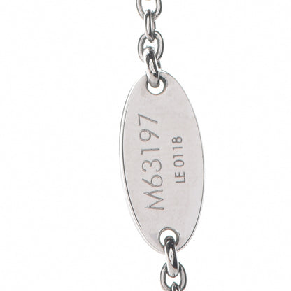 Louis Vuitton Metal Essential V Supple Necklace Silver 5 of 8