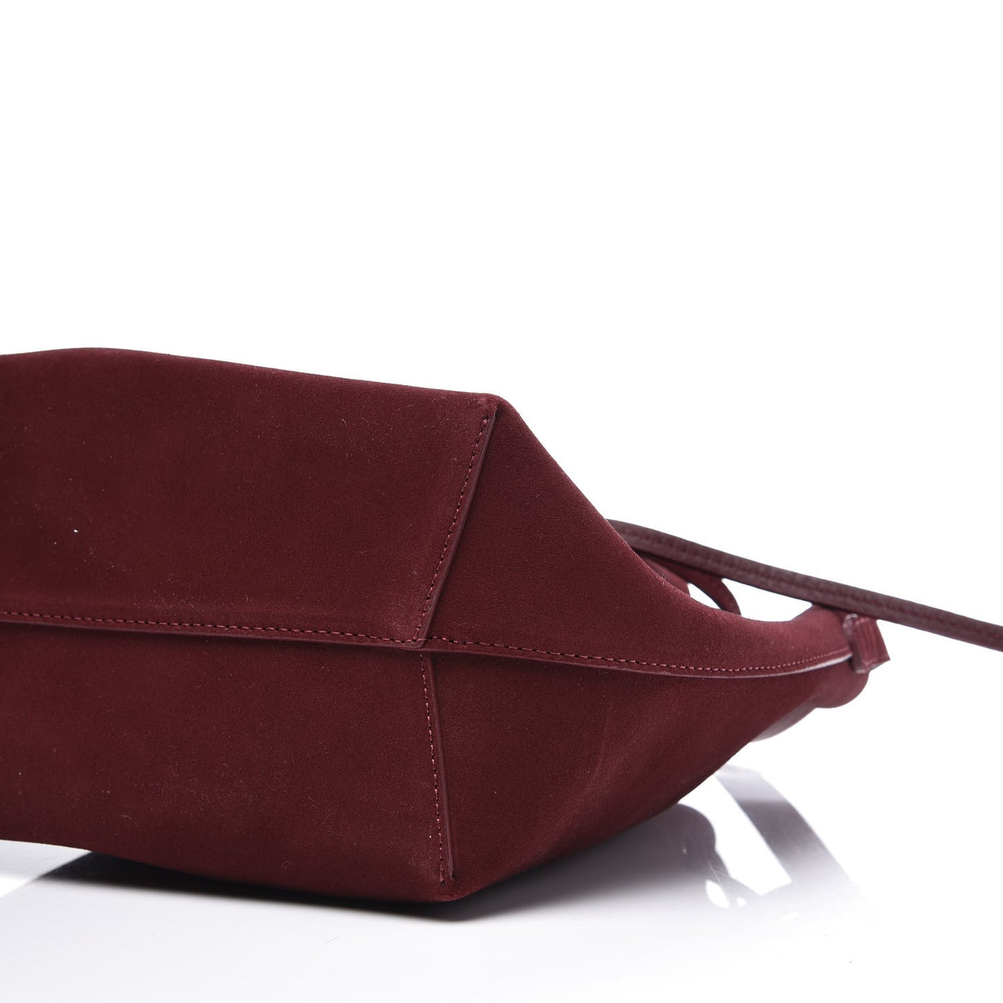 Suede Mini Bucket Bag Rococo