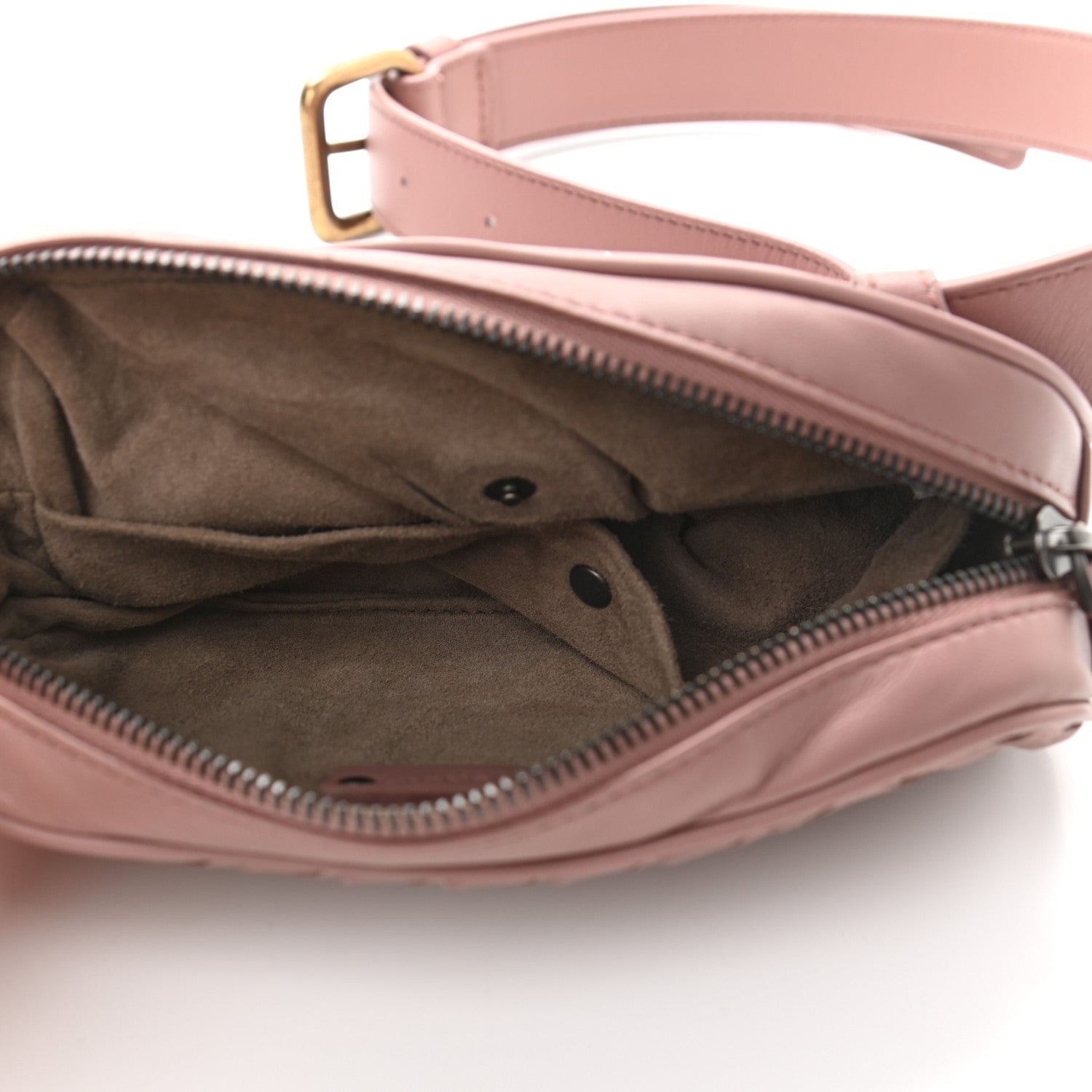 Bottega Veneta Nappa Intrecciato Belt Bag Watteau 5 of 10