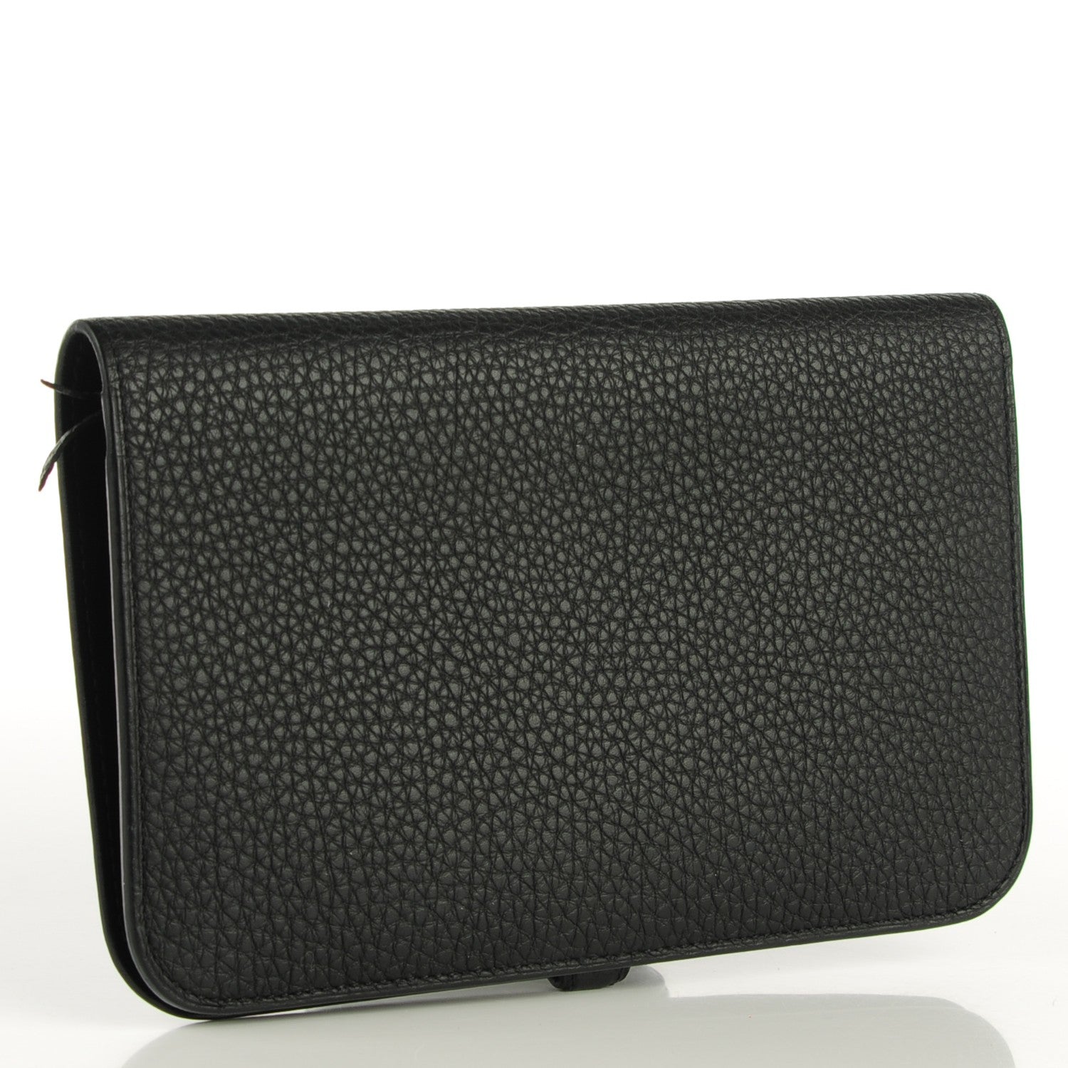 Hermes Togo Dogon Duo Wallet Black 3 of 9