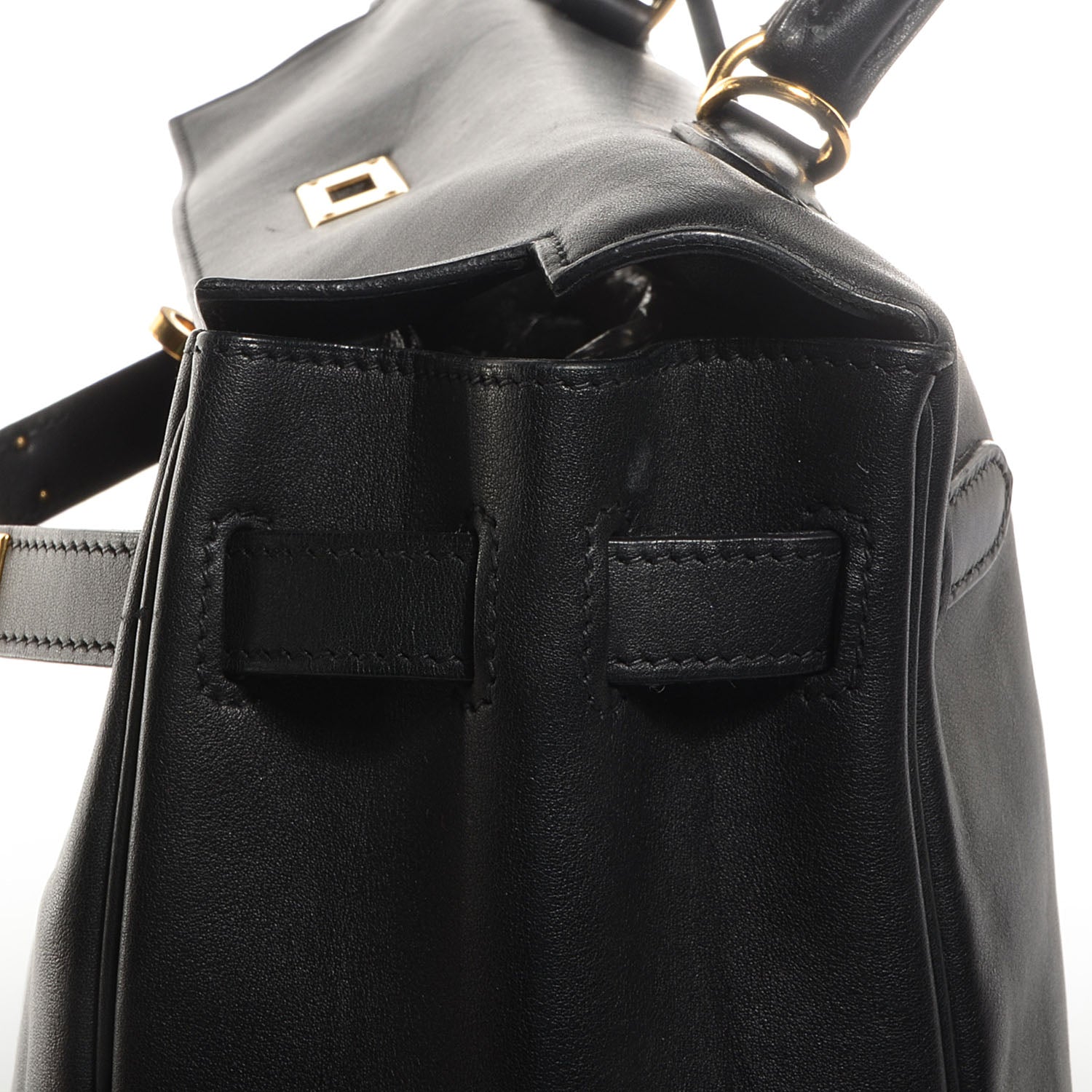 Hermes Swift Kelly 35 Retourne Black 7 of 24
