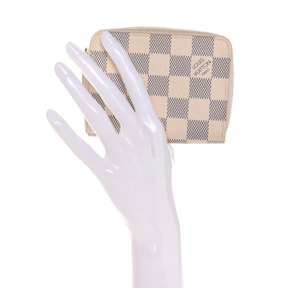 Louis Vuitton Damier Azur Zippy Coin Purse 2 of 8