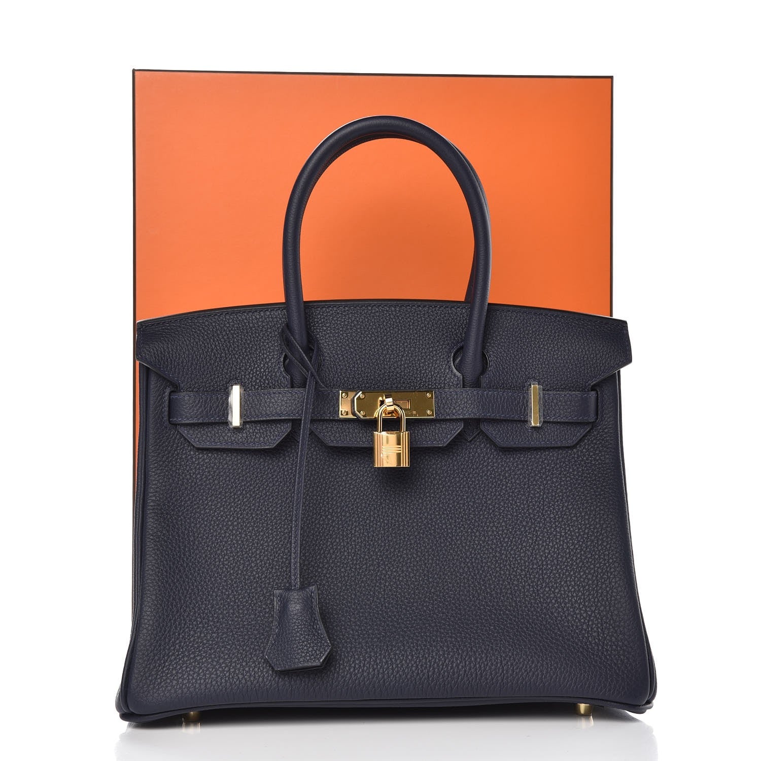 Hermes Togo Birkin 30 Bleu Nuit 33 of 33