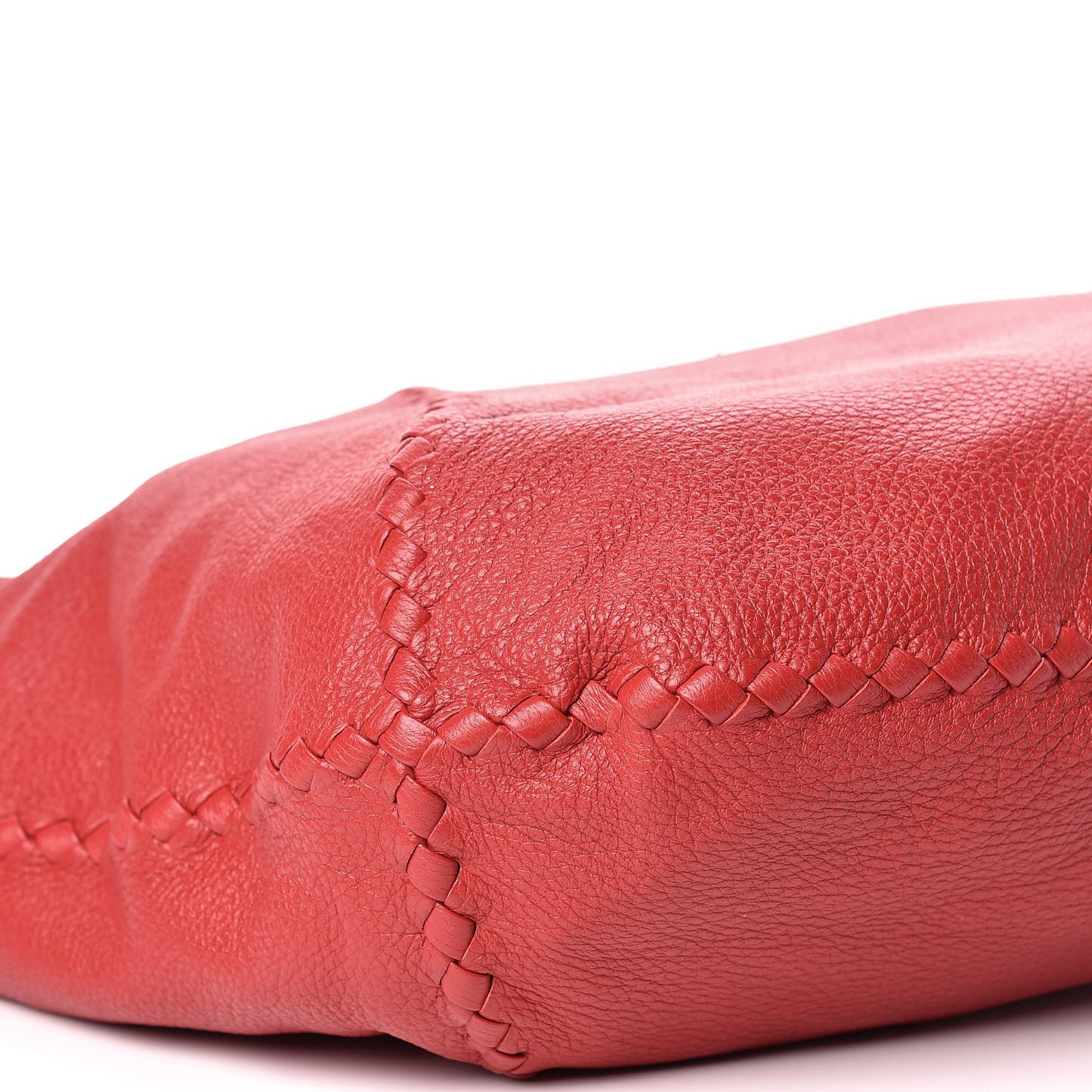 Cervo Deerskin Large Hobo Red