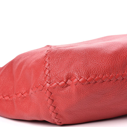 Bottega Veneta Cervo Deerskin Large Hobo Red 6 of 11