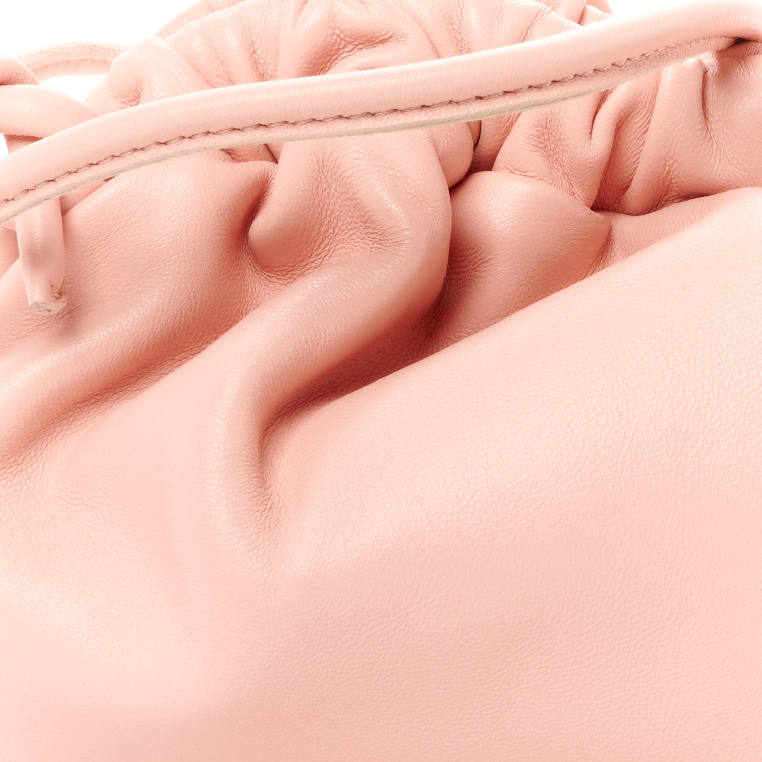 Mansur Gavriel Lambskin Mini Cloud Clutch Dahlia 9 of 11