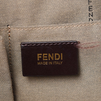 Fendi Pebbled Calfskin Small Chameleon Tote Nude 8 of 15